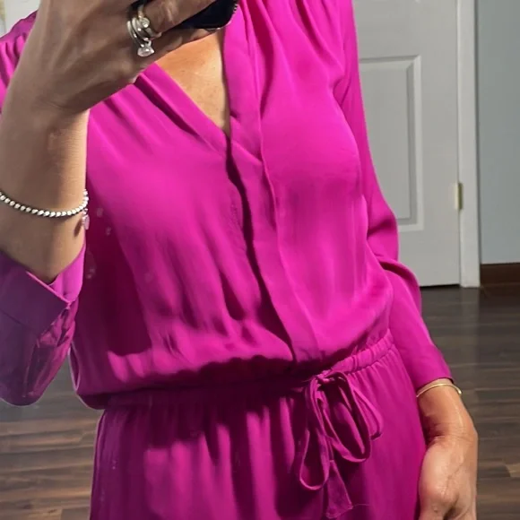 Aritzia Babaton Bennett Dress Pink Size XXS - Picture 5 of 12